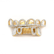 10K VS Split Open Face Diamond Grillz - Johnny Dang & Co